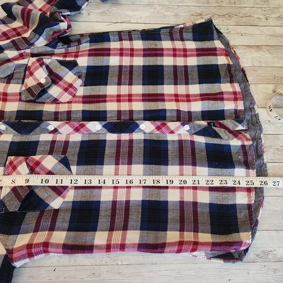 Rails Kendra Tencel Plaid Shirt Size Medium - Picture 9 of 9